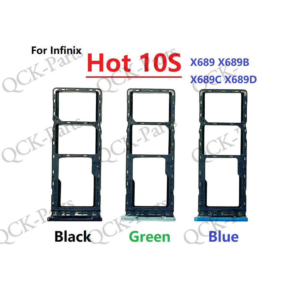 Khay Đựng Thẻ SIM Cho Infinix Hot 10S X689 X689B X689C X689D Linh Kiện Thay Thế
