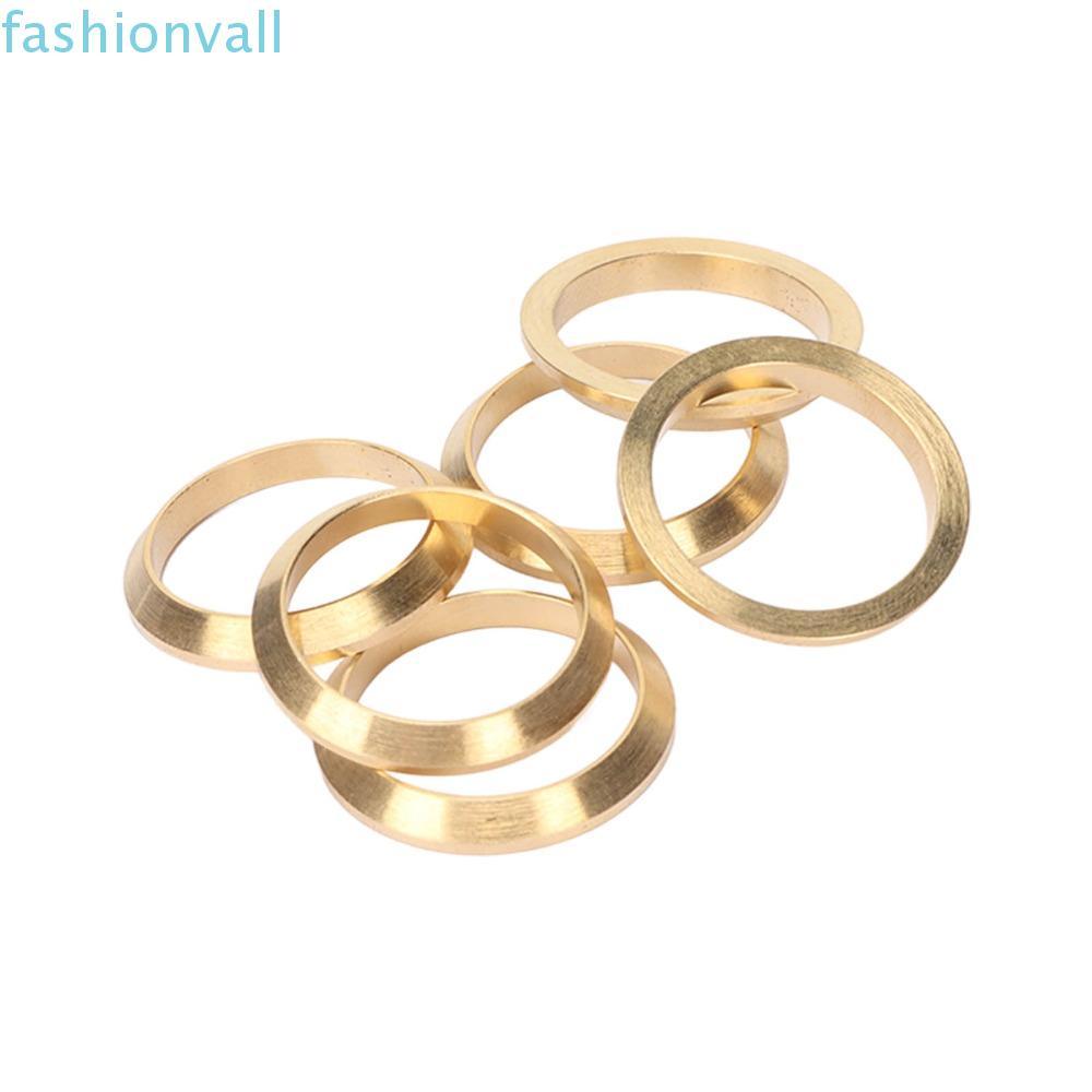 FASHIONVALL 6 Ống Nixie, TRONG 14 Nhẫn Đồng, Đồng Hồ Tự Làm Điện Tử Cổ Điển Cho TRONG 14 Nixie Ống Đ