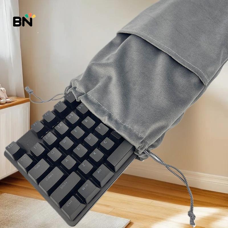 [BN] Túi lưu trữ Túi đựng bàn phím Túi xách chống bụi có dây rút Thích hợp cho bàn phím phím 68 / 87