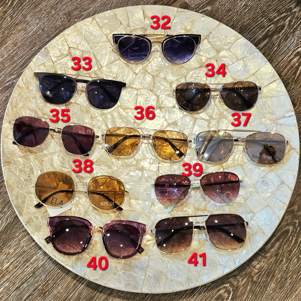 Kính Thời Trang Nam Nữ chống UV - Kính Mát Xuất Dư Nhiều Mẫu (không hộp) - mã LLK2