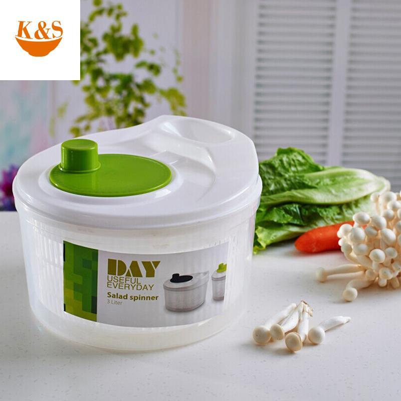 DINIROOM Salad Spinner Máy lọc nước rau diếp.