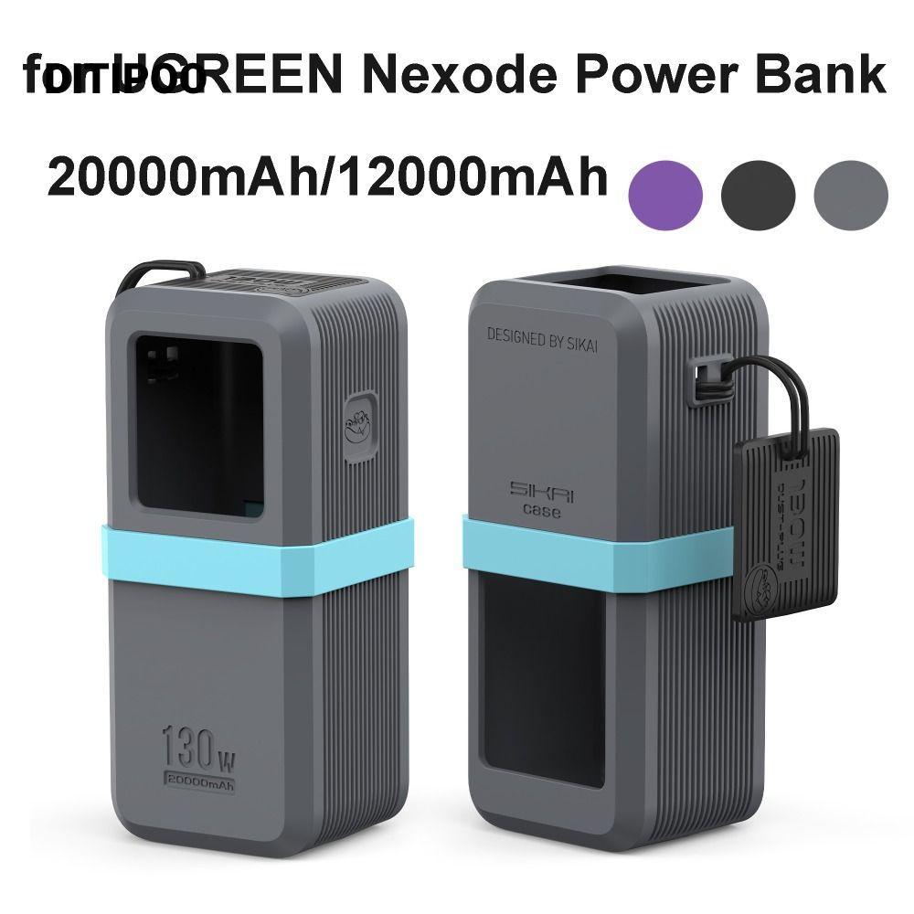 DITIPOO Bảo vệ, Silicon mềm chống bụi, Mang theo chống sốc di động cho UGREEN Nexode Power Bank 2000