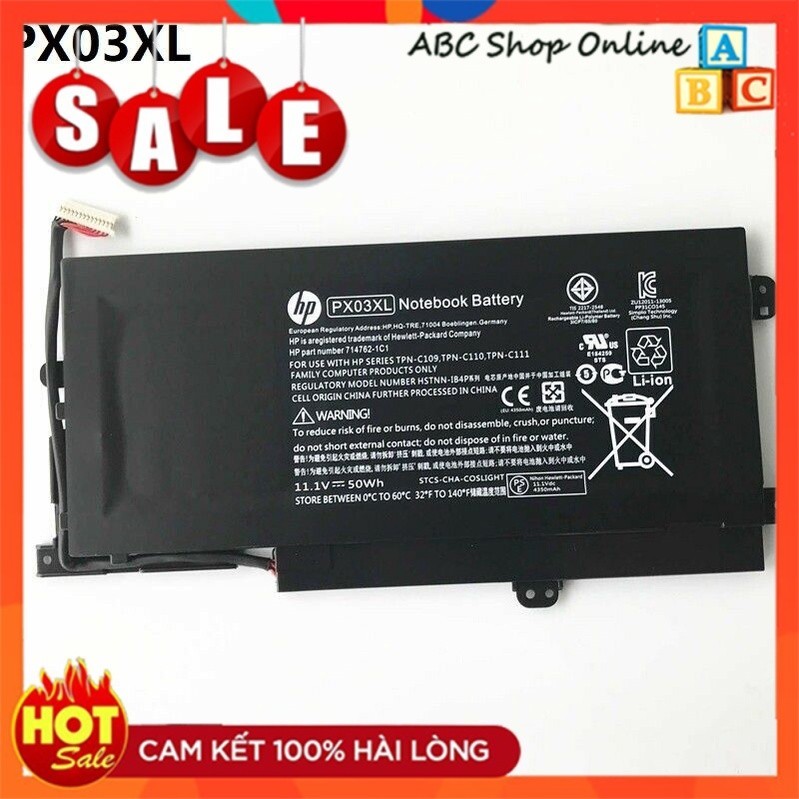 💖 PIN ZIN 💖 Pin Laptop HP ENVY M6-K122DX M6-K125DX PX03XL 715050-001 TPN-C109 TPN-C110 TPN-C111