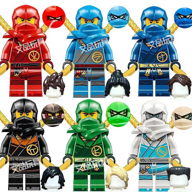 17 Season Ninjago Big Movie Minifigures Toy Splicing Niya Dragon Rise Lloyd TalY