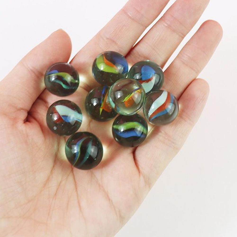 Thủy Tinh Đá Cẩm Thạch Hoài Cổ Đồ Chơi Hạt Thủy Tinh Checkers Trò Chơi Nhà Kính Rời Trẻ Em Đồ Chơi B