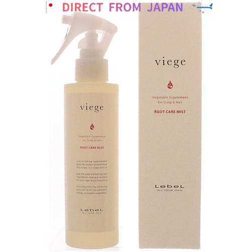 [Vận chuyển trực tiếp từ Nhật Bản]Lebel Cosme Lebel Vige Root Care Mist 180ml 180 mililít (x 1)