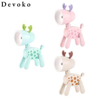 Devoko Đèn ngủ led DEVOKO mini để bàn hình con nai