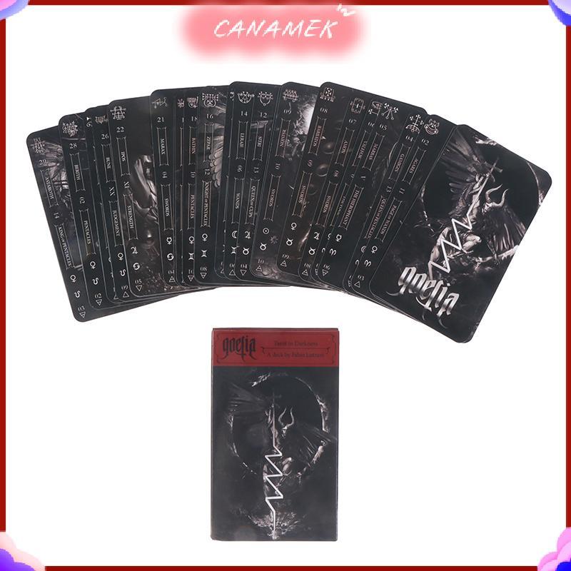 CANAMEK Goetia trong bóng tối Thẻ Oracle Tiên tri Bói toán Trò chơi CSF