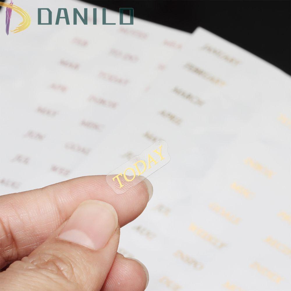 DANILO Binder Index Dividers Văn phòng phẩm PVC Notebook Sticker Separator Trang Binding Supplies Lo
