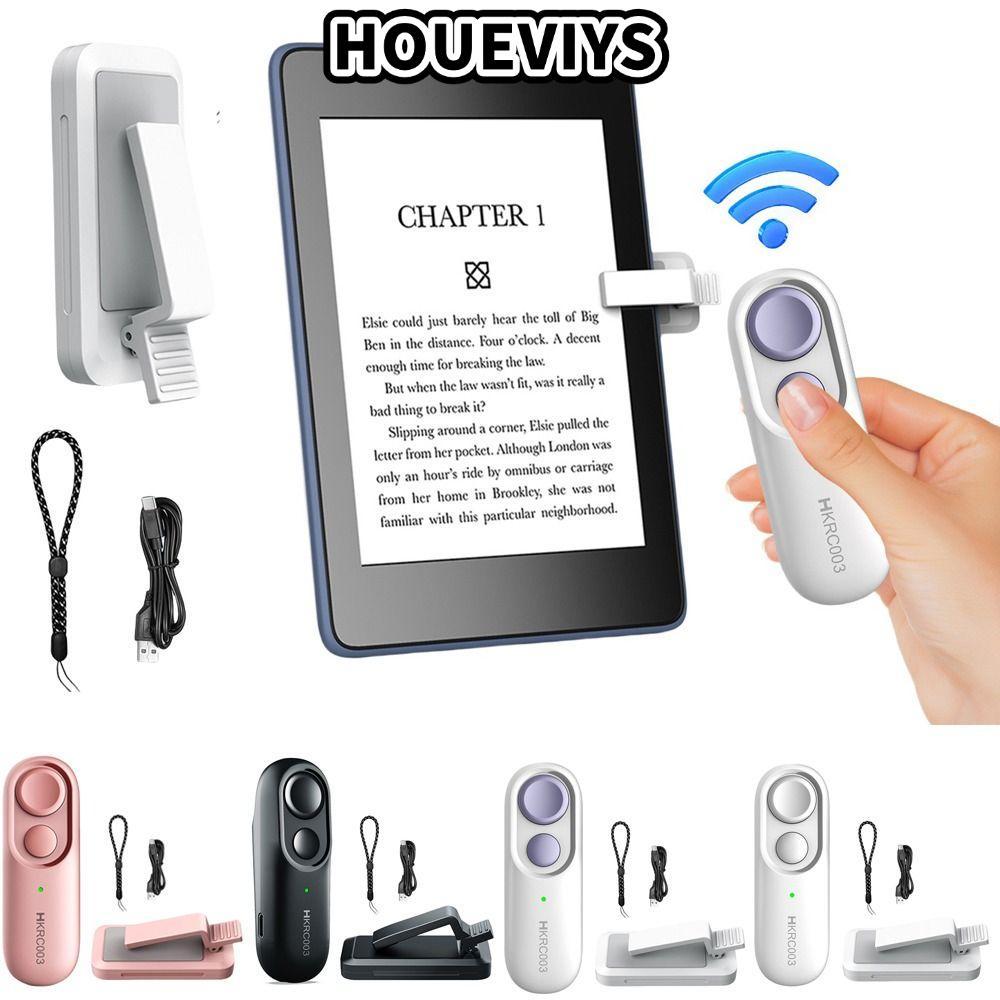 HOUEVIYS Điều Khiển Từ Xa Clicker, Thông Minh Có Dây Đeo Tay RF Remote Page Turner, Không Dây Thiết 