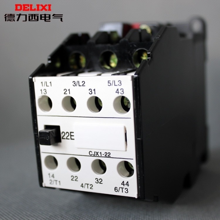 Delisi AC Contactor CJX1-22 / 22 380V220V110V36V với JRS2 Hai Mở Hai Đóng 22A