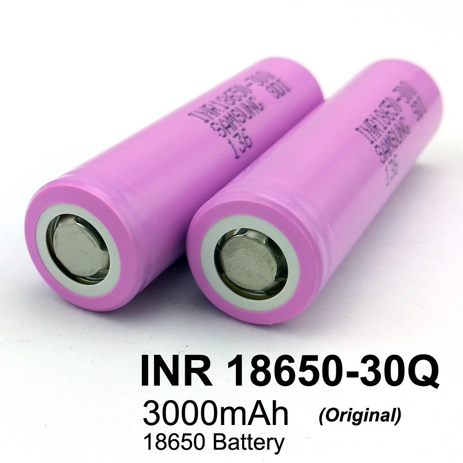 Pin 18650 SAMSUNG INR18650 30Q 3000mAh dòng xả cao 15A