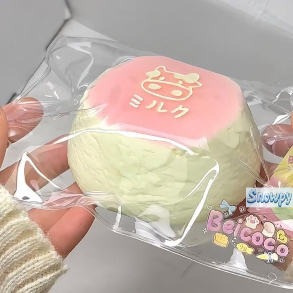 SNOWPY Squishy tăng chậm, Squishy Soft Squishy Cake Donut, Squishes Fidget Đồ chơi giảm căng thẳng B