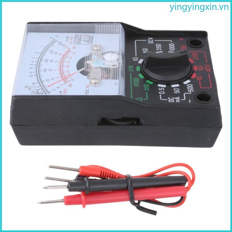 YIN Mini MF-110A Điện AC Cho DC OHM Vôn Kế Ampe Kế Đồng Hồ Vạn Năng Multi Tes