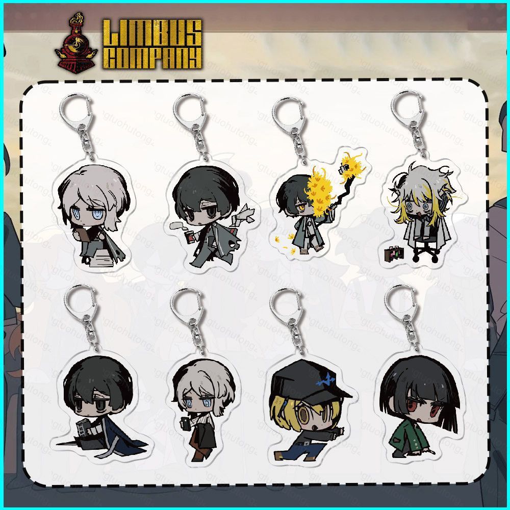 HT2 Limbus Company Yi Sang Meursault Hong Lu Premium HD Acrylic Móc Khóa Trò Chơi Nhân Vật Túi Charm