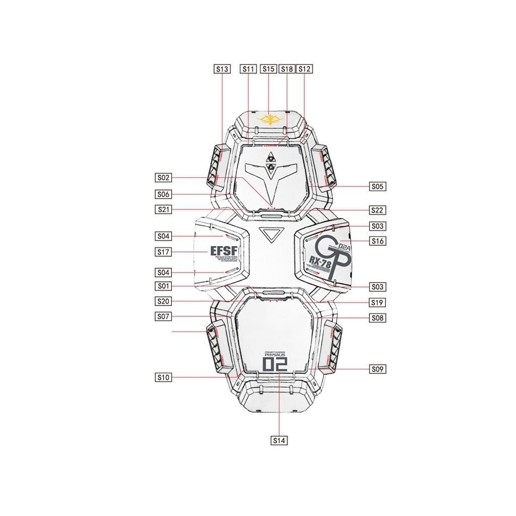 [Shiyi Zero] Nhãn dán nước Solomon Sour Berry GP02 HD