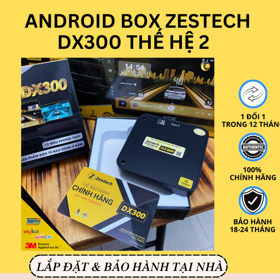 New   Android Box Zestech DX300 Thế Hệ 2  | Chính hãng