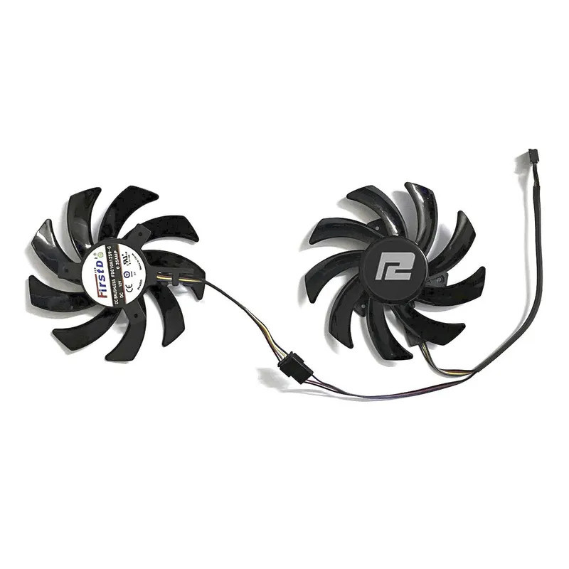 Dành Cho Powercolor RX 6600XT 6600XT 6600XT 6600 85MM FDC10H12S9-C T129215Quạt card đồ họa BU RX 570