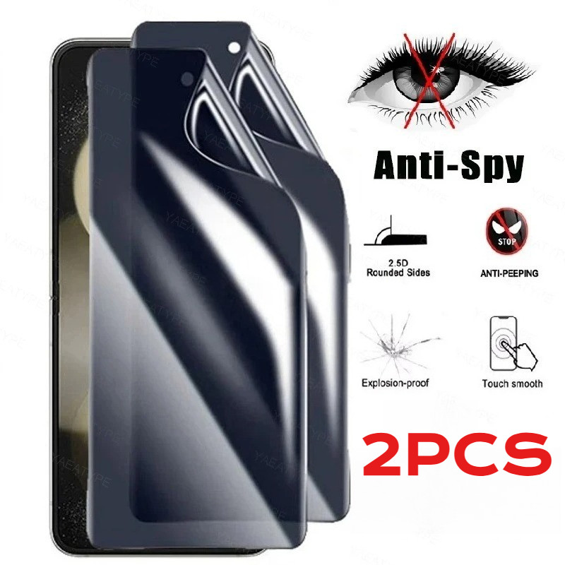 2 Bộ Phim Mềm Hydrogel Cho Oukitel C65 C60 C59 C58 Pro Matte Và Chống Gián Điệp Bảo Vệ Màn Hình Riên