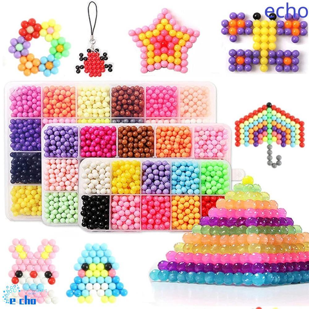 WELON Magical Water Mist Beads, Sticky Bead DIY Material Set Magic Beads DIY Set, Hand Making Beads 