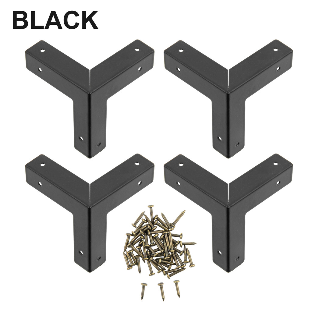 ⭐GROUS⭐Protect Your Table or Wooden Case with Retro Design Corner Trim Pack of 4