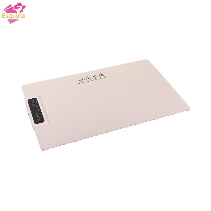 Khay sưởi điện gấp, có thể cuộn, Máy hâm nóng thực phẩm điện 24 "x 15", Bảng sưởi ấm bàn cho nhà bếp, gia đình, mặt bàn