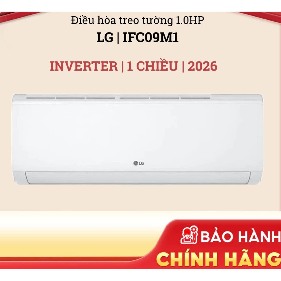 Điều hòa LG Inverter  9000BTU/12000BTU IFC09M1 | IFC12M1 Model 2026