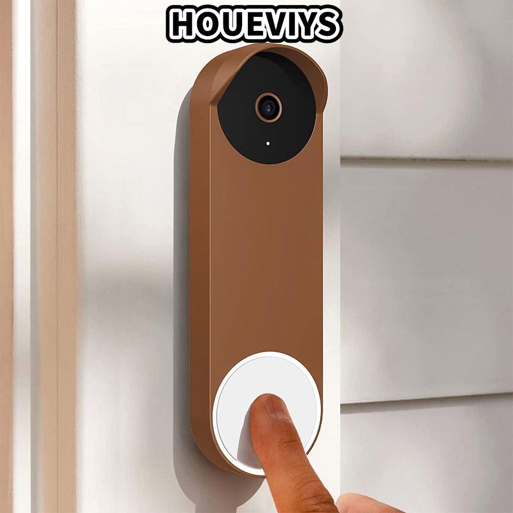 Phụ kiện chống nước bằng silicon HOUEVIYS cho vỏ bảo vệ Google Nest cho Google Nest