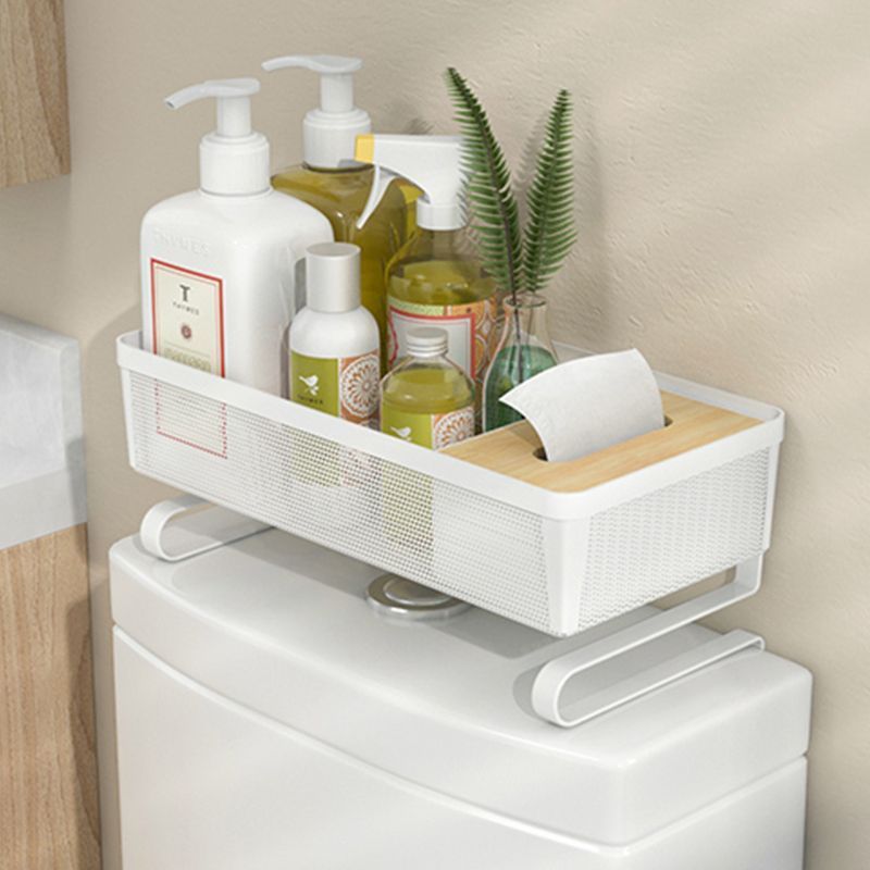 New Product#Over-the-toilet storage rack, no-drill bathroom tank storage rack, new toilet-side shelf