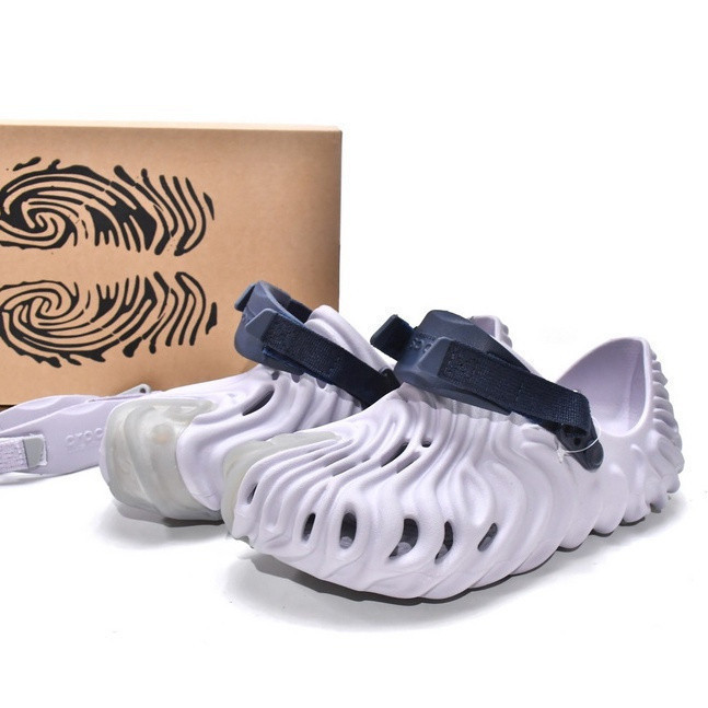 Saleke Bembury x Crocs Pollex Clog Cream Dép Sandal Thời Trang Mùa Hè Dép Dép