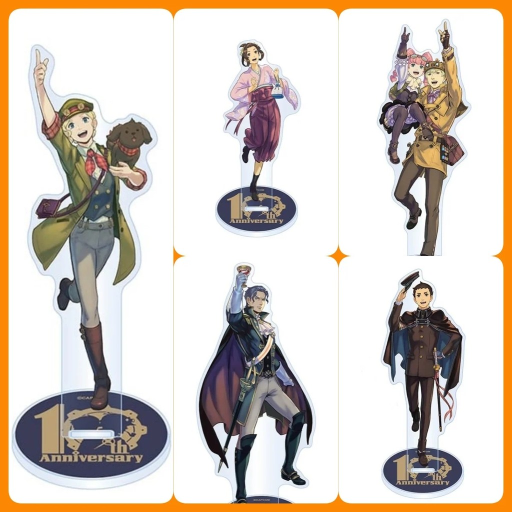 Mô hình Standee anime The Great Ace Attorney mica nhân vật Ryunosuke Naruhodo Phoenix Wright quà tặn
