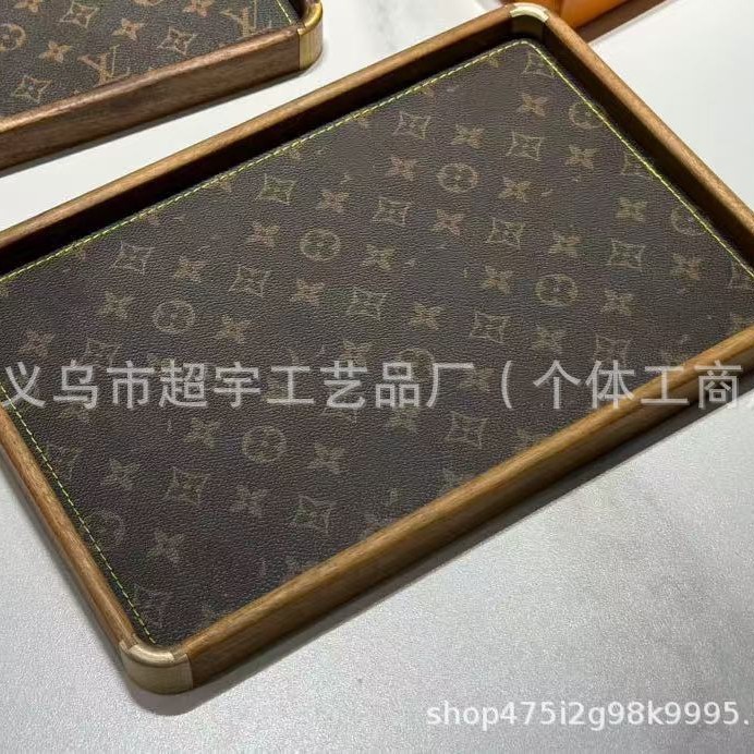 New walnut wood tray, handmade storage tray, desktop tea tray, wooden tray for displaying collectibl