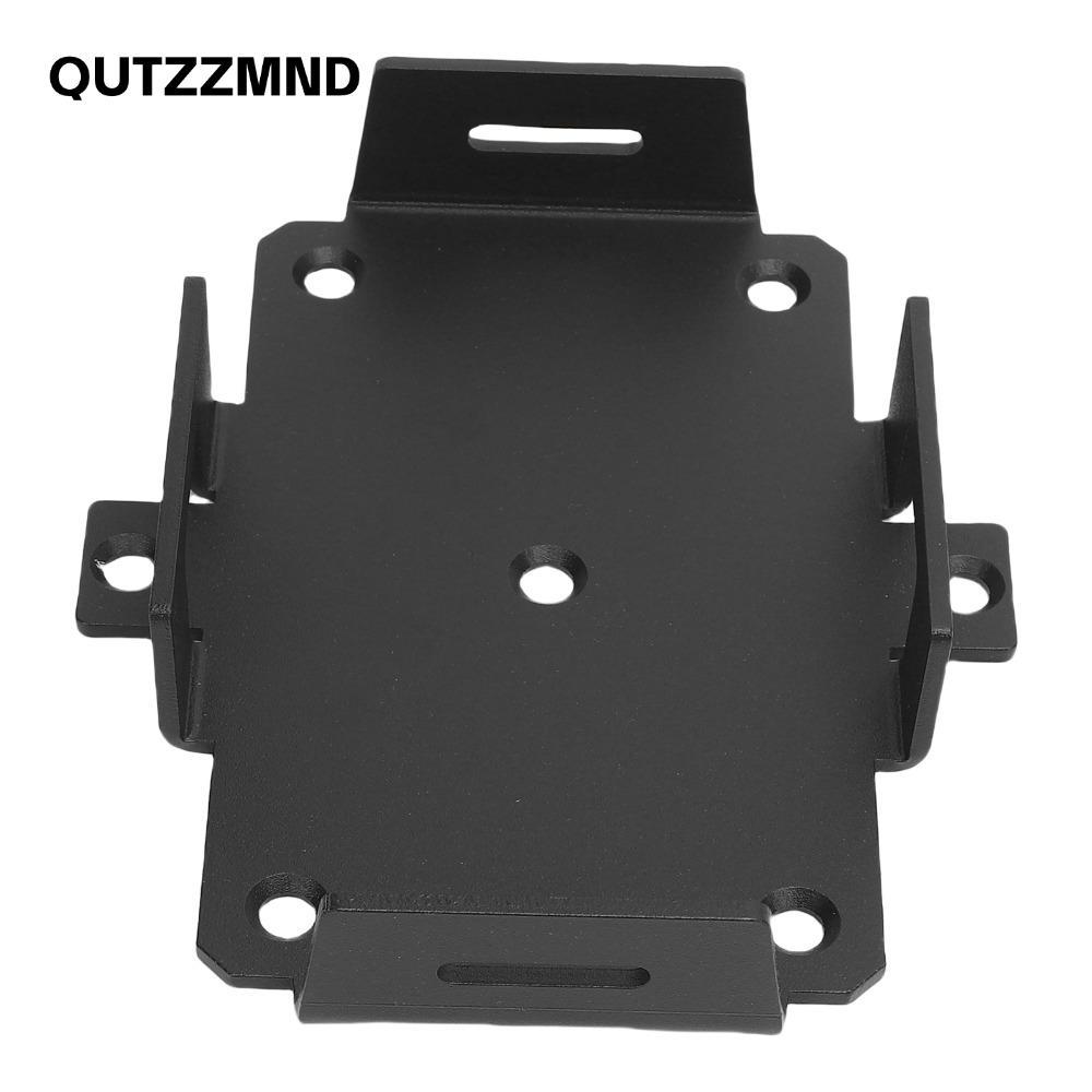 Khay pin nhỏ QUTZZMND​, Nhôm ​Có thể điều chỉnh ​Gắn thuyền nhôm​, Dây đeo giữ nhẹ​ ​Đen ​Gắn pin​ D