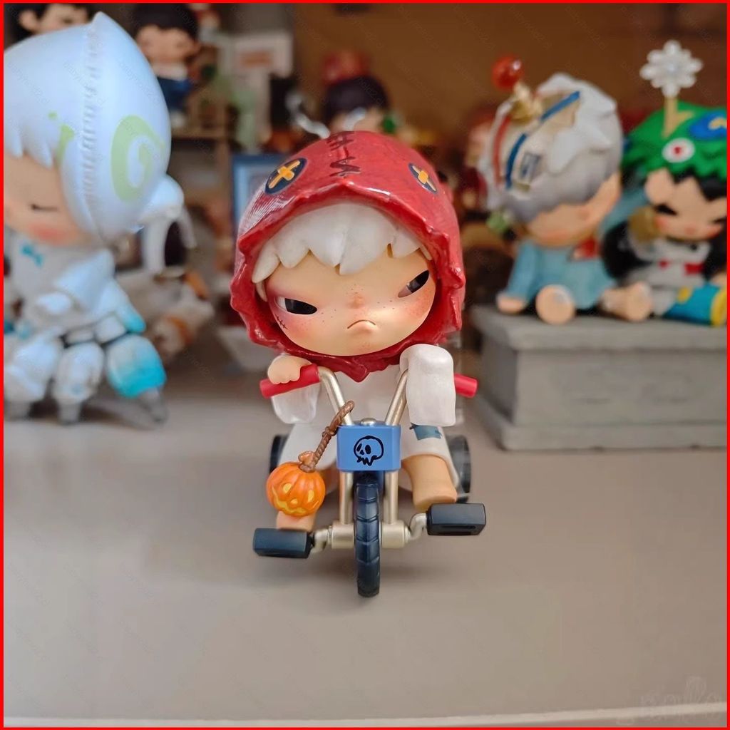 BH2 POP MART Hirono Halloween Series Sáng Tạo Dễ Thương Nhân Vật Hành Động Mù Hộp Để Bàn Trang Trí H