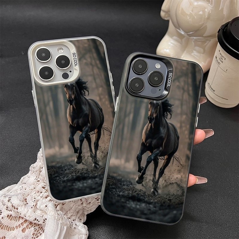 Ốp Điện Thoại Ngựa Màu Nước Cho Infinix Note 50 Pro Smart 10 9 8 Hot 60 50i 40i 30i 30 Play ZERO 40 