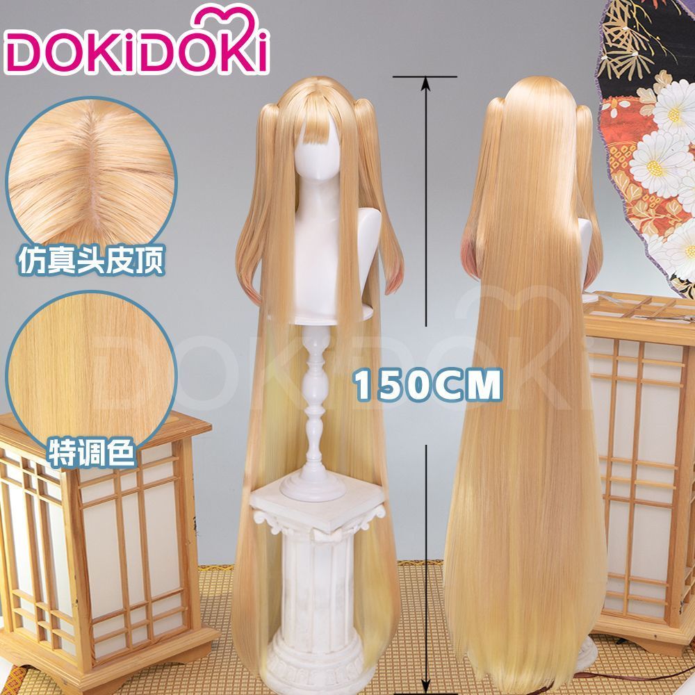 Dokidoki Wig Set cho Cosplay - Nhân vật Kaguya, Chikage, Kizuna, Tokisaki và Kurumi - Trang Phục Hal