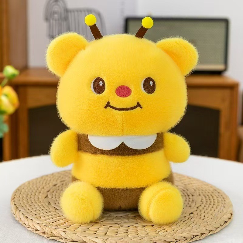 Gấu Bông Ong Vàng Cute 25–35cm | Thú Nhồi Bông Ong Vàng, Gấu Bông Ong Dễ Thương Trang Trí & Quà Tặng