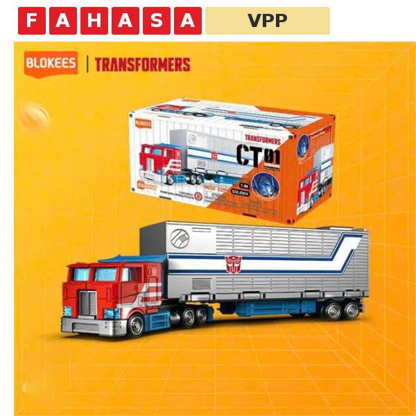 Đồ Chơi Lắp Ráp Mô Hình Transformers - CT01 Optimus Prime - Blokees ET53 (78 Mảnh Ghép)