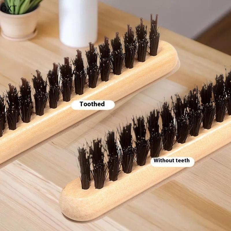Fu gỗ xử lý heo rừng bristlebs salon tóc bàn chải tự nhiên heo rừng lông bàn chải tóc Slimline styli