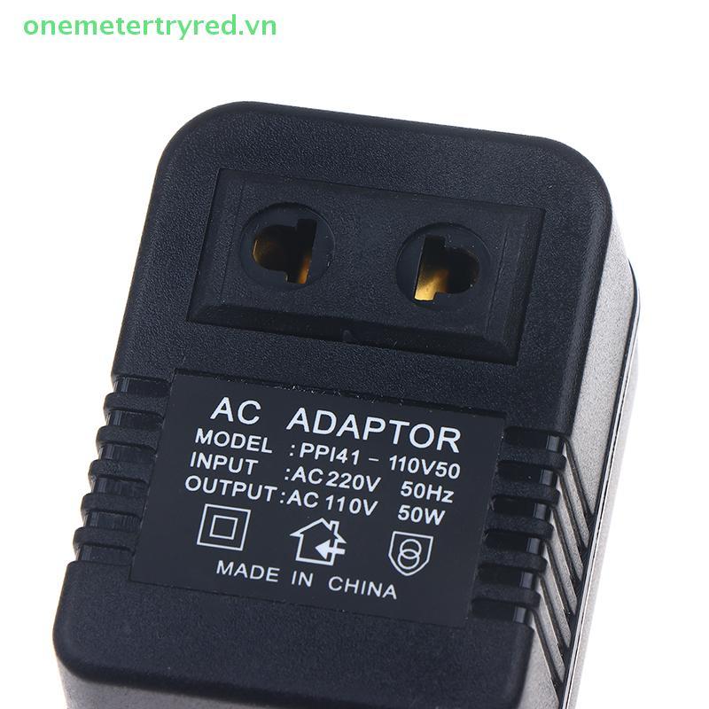 Metertryryry EU US Plug Step Down Transformer Du Lịch Adapter AC220V Sang 110V Hoặc 110 Sang 220V Bộ