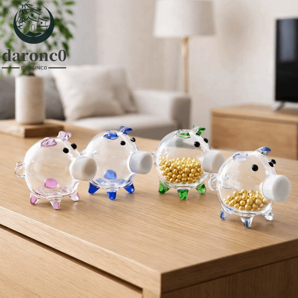 DARONC0 Piggy Money Bank, Cartoon Pig Shape Piggy Bank