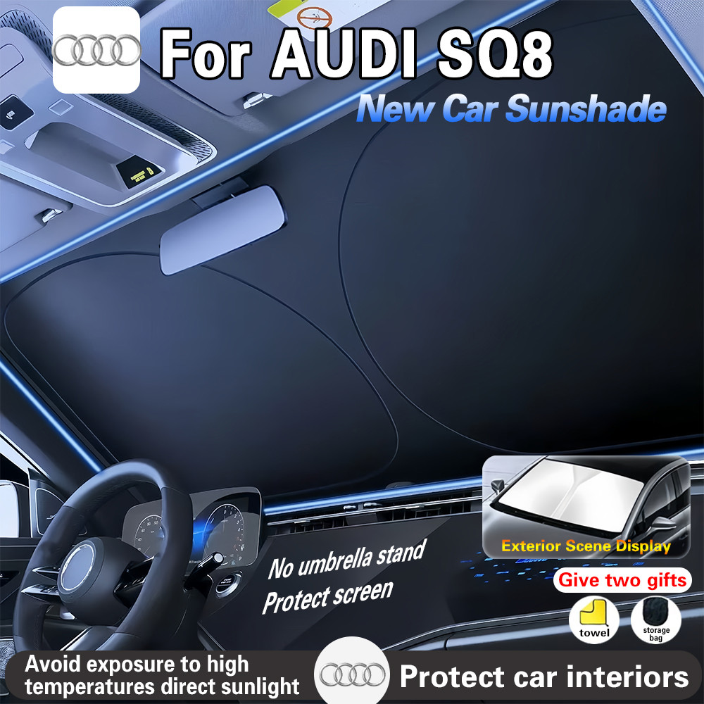 Dành Cho AUDI SQ8 Tấm Che Nắng Ô Tô Kính Chắn Gió Đặc Biệt Mùa Hè Chống Nắng Và Cách Nhiệt Che Nắng 