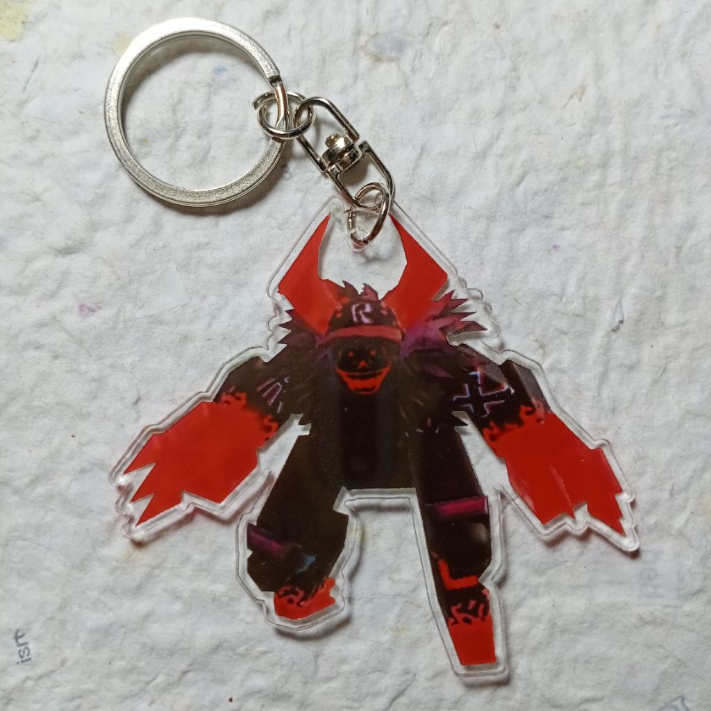 Ganci Guest 666 NEW Forsaken Keychain Gantungan Kunci Forsaken Guest 666