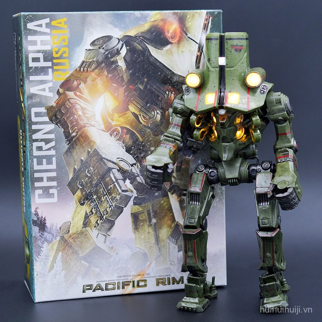 Sản phẩm mới Vành Thái Bình Dương Nga Mecha Hunter Cherno Alpha Dạ Quang Chung Nhân Vật Hành Động YV