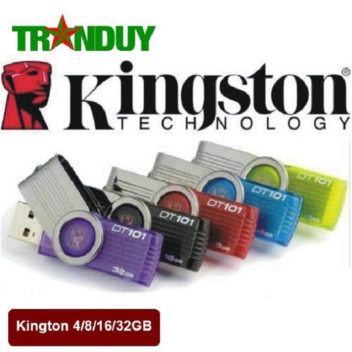 USB Kingston DT101 2GB 4GB 8GB 16GB 32GB 64GB