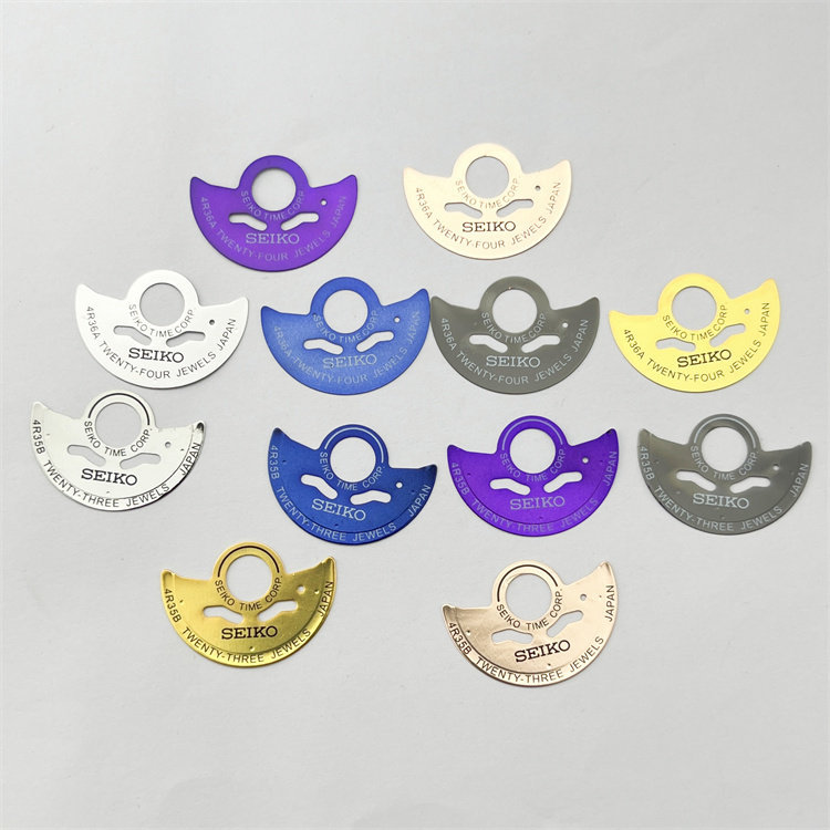 NH35 Tự Động Tuo Patch 4R35B 4R36A Đồng Hồ Cơ Tự Động Tuo Patch NH36 Con Lắc Búa Sử Dụng S Logo Patc