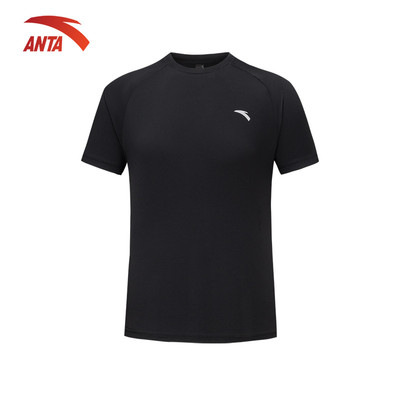 ANTA Áo Thun Thể Thao Nam Ngắn Tay Áo Thun Pickleball Tennis chạy bộ tập gym , Nhanh Khô, Thoáng Khí 1526B7104U