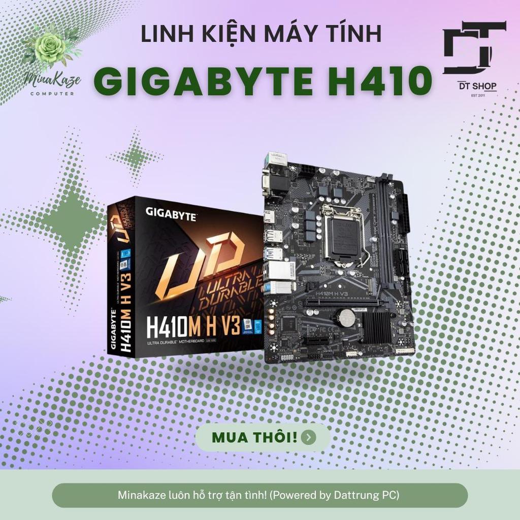 Mainboard Gigabyte H410 | Socket LGA 1200, Hiệu Năng Ổn Định - Bảo Hành 1 Tháng Lỗi 1 Đổi 1