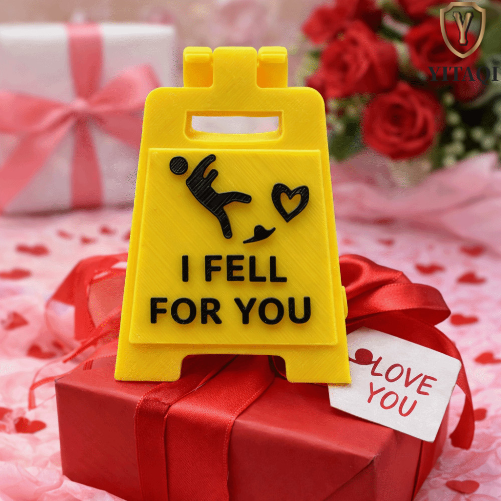 YITAQI Rơi Vào Tình Yêu Bảng Hiệu, Kích Thước Mini Love Token Dấu Hiệu Lãng Mạn, Tôi Rơi Cho Bạn Thi