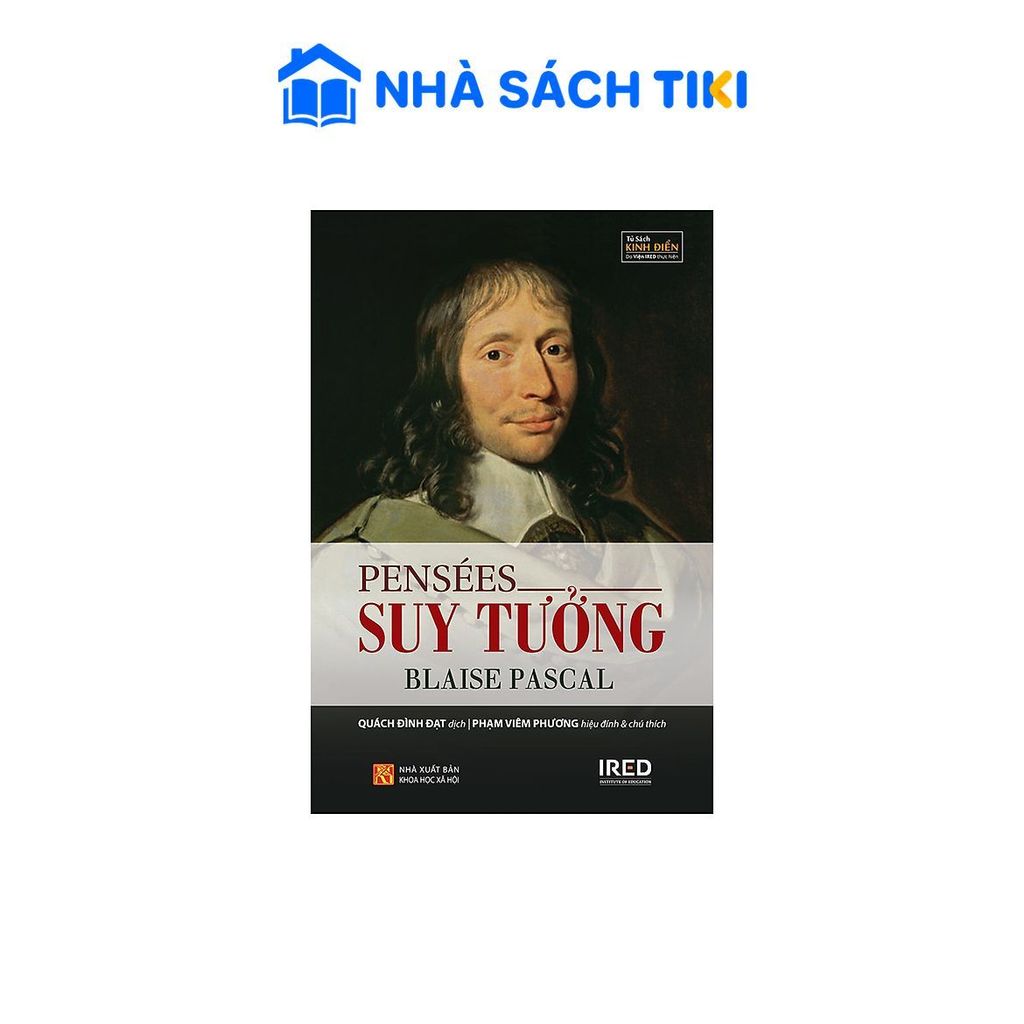Sách Suy tưởng - Blaise Pascal - PACE Books